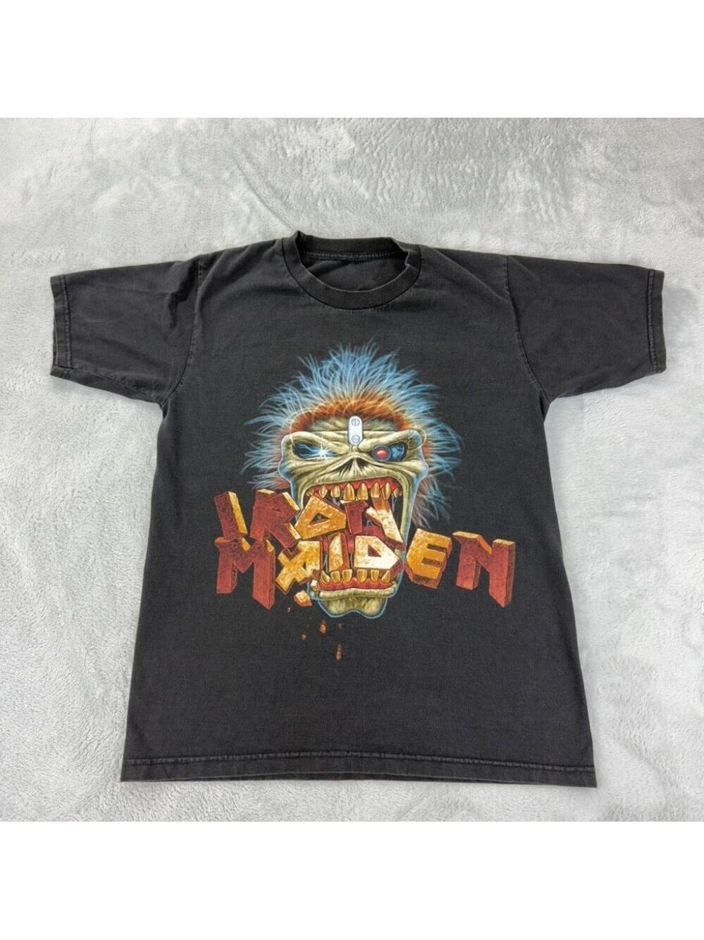 VTG Iron Maiden Men's Size Small 1988 Seventh Son of a Seventh Son Double Sided